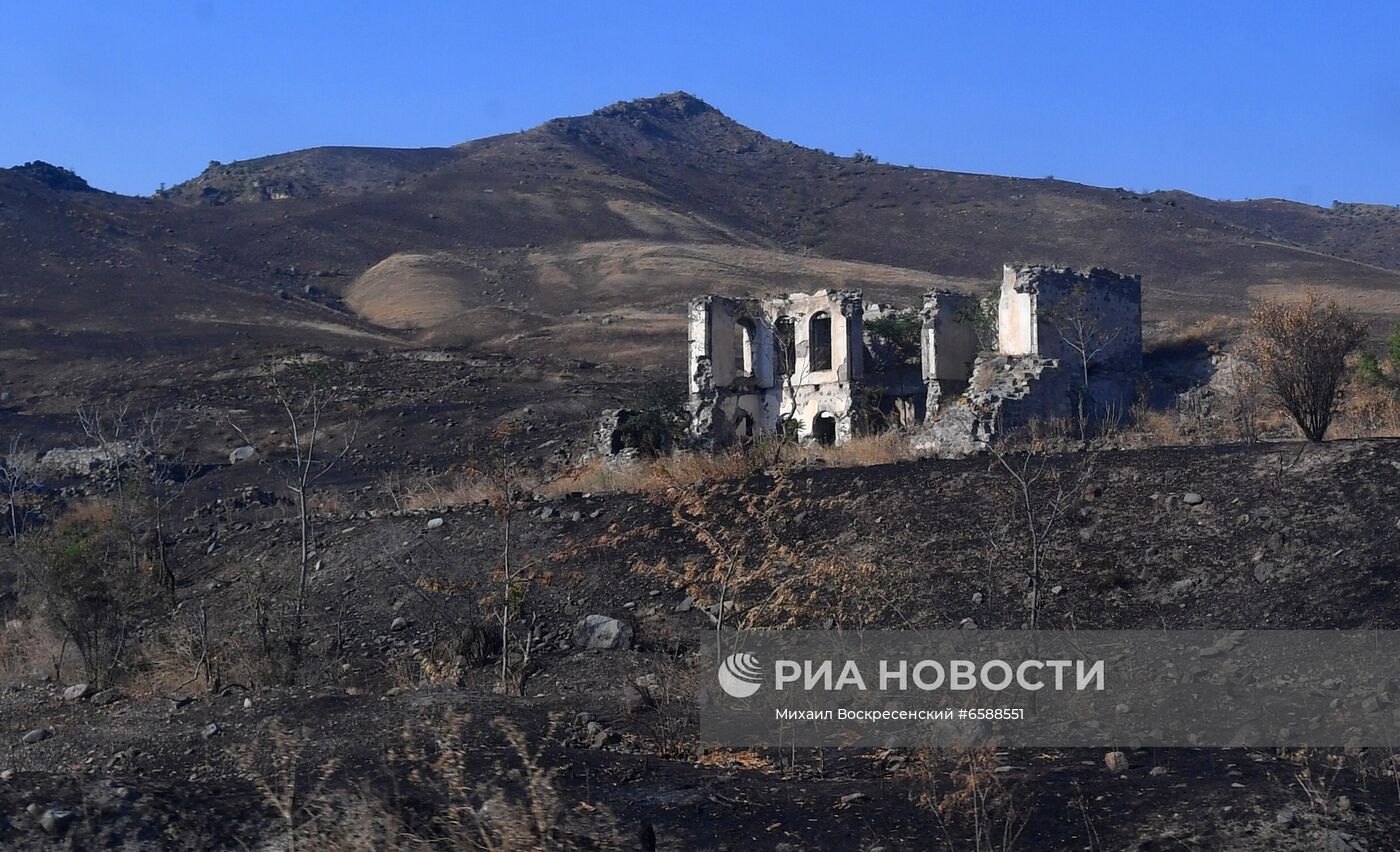 Город Шуша в Азербайджане