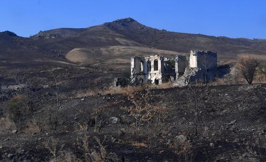 Город Шуша в Азербайджане