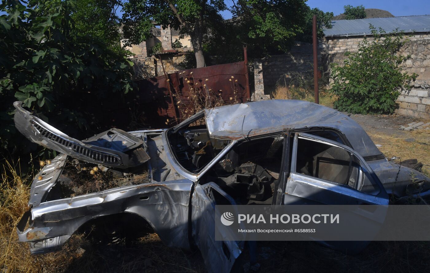 Город Шуша в Азербайджане