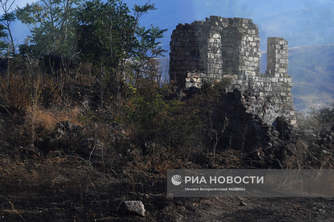 Город Шуша в Азербайджане