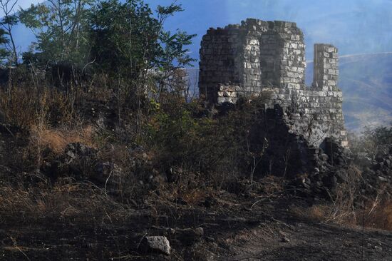 Город Шуша в Азербайджане