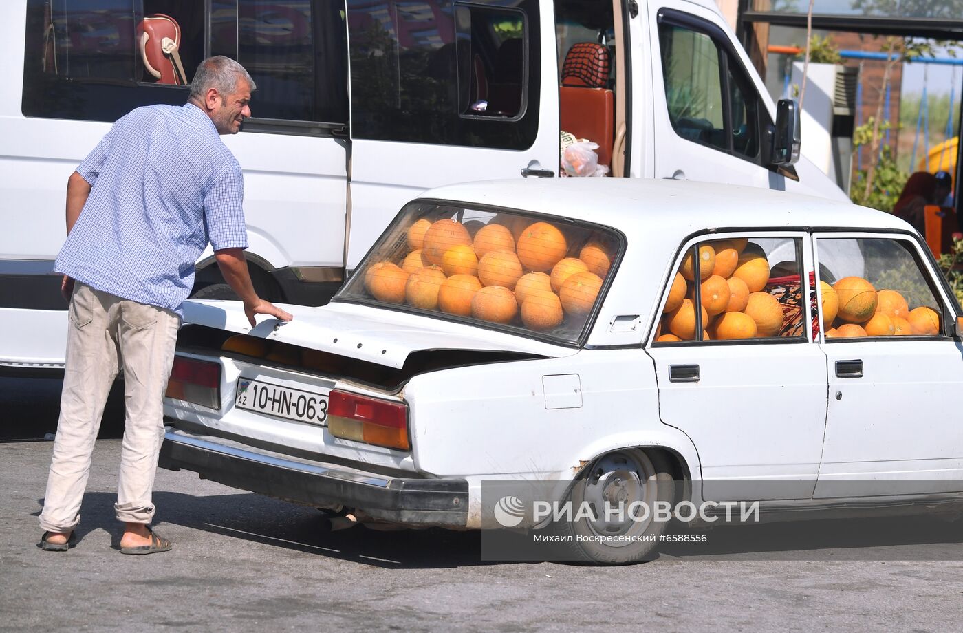 Город Шуша в Азербайджане