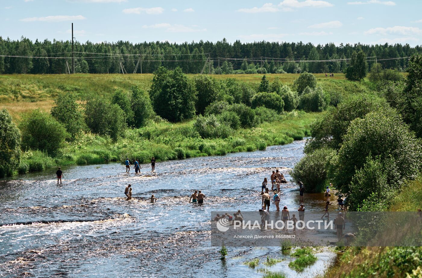 Тосненский водопад