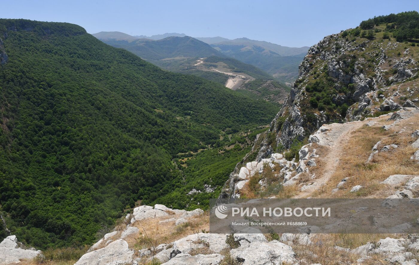 Город Шуша в Азербайджане