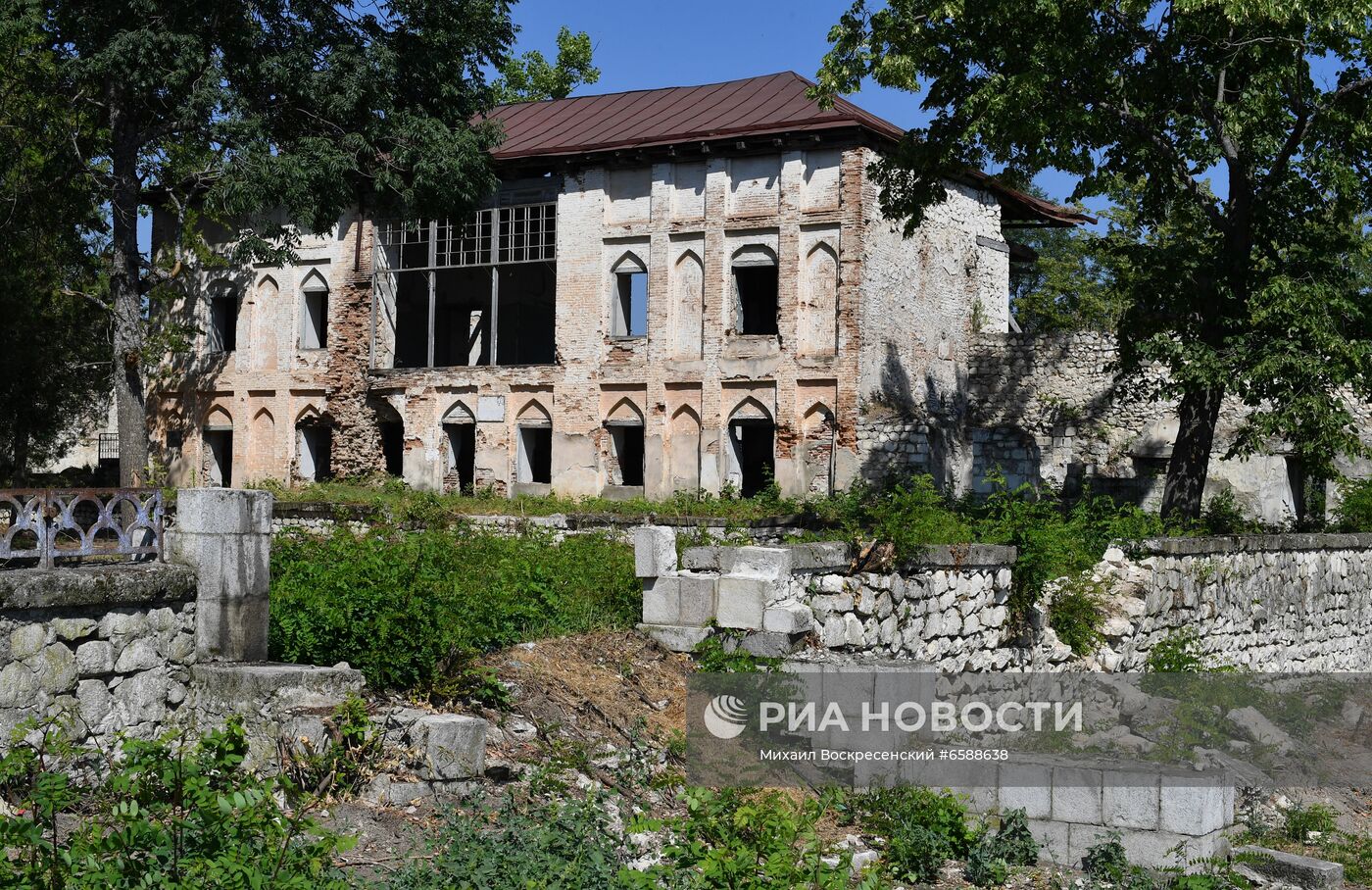 Город Шуша в Азербайджане