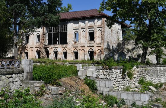 Город Шуша в Азербайджане