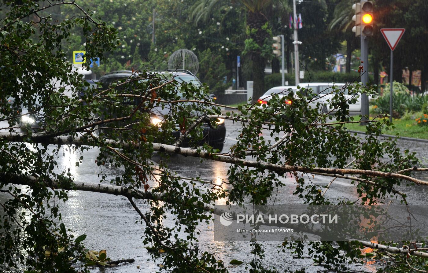 Затопления в Сочи