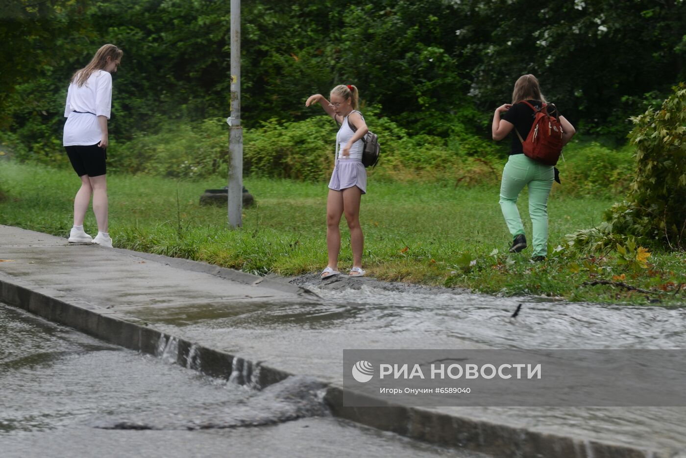 Затопления в Сочи