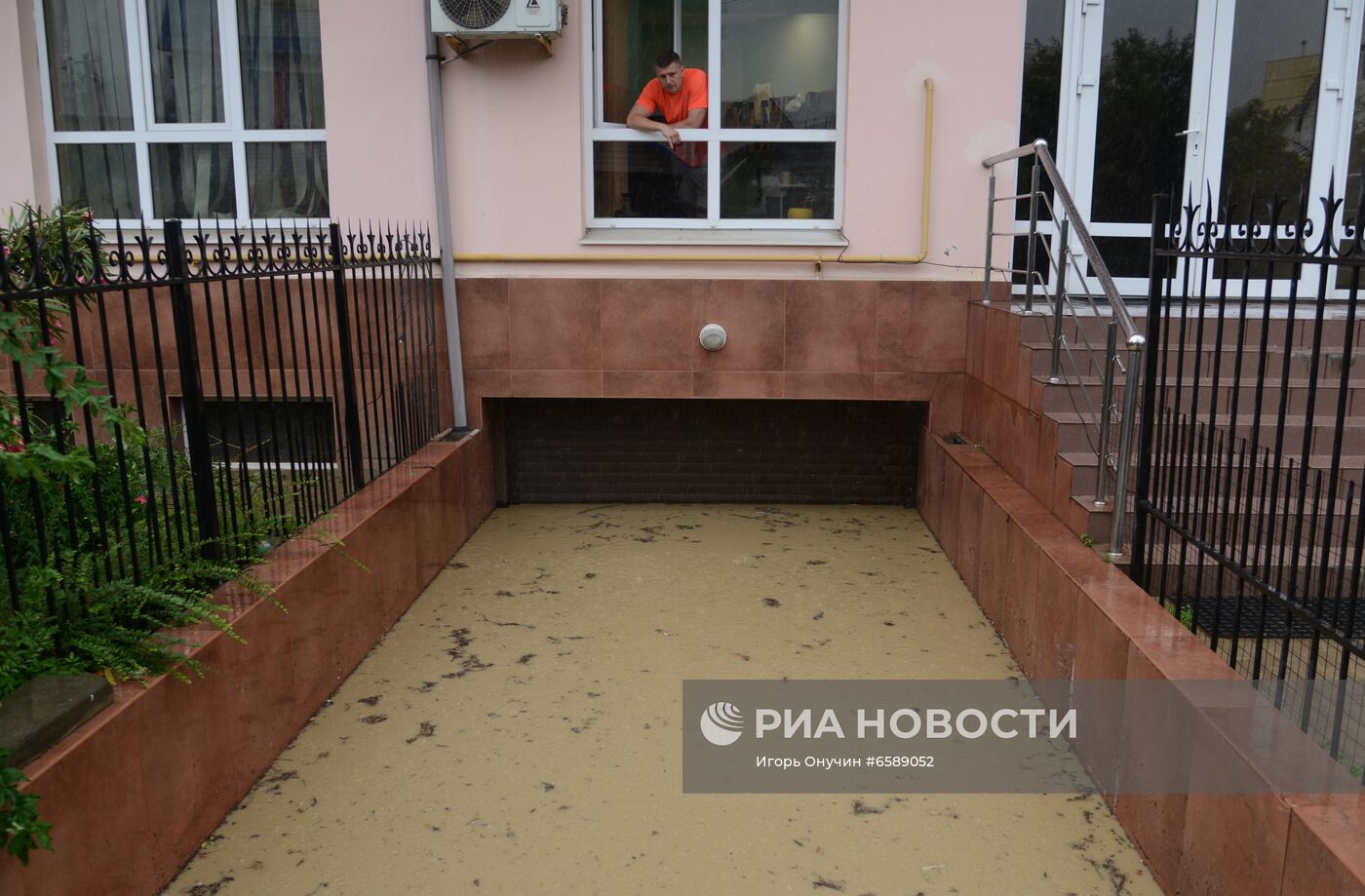 Затопления в Сочи