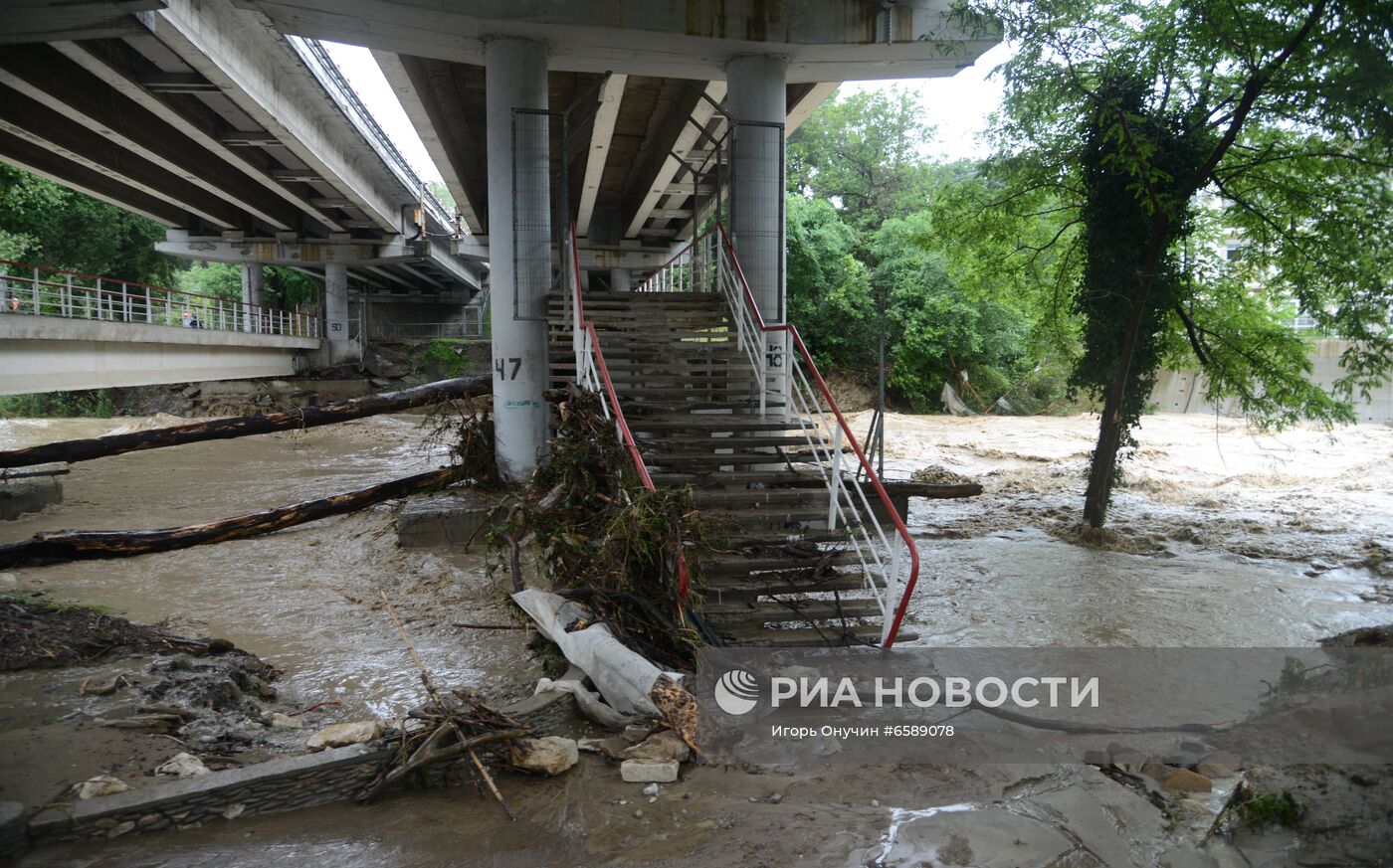 Затопления в Сочи