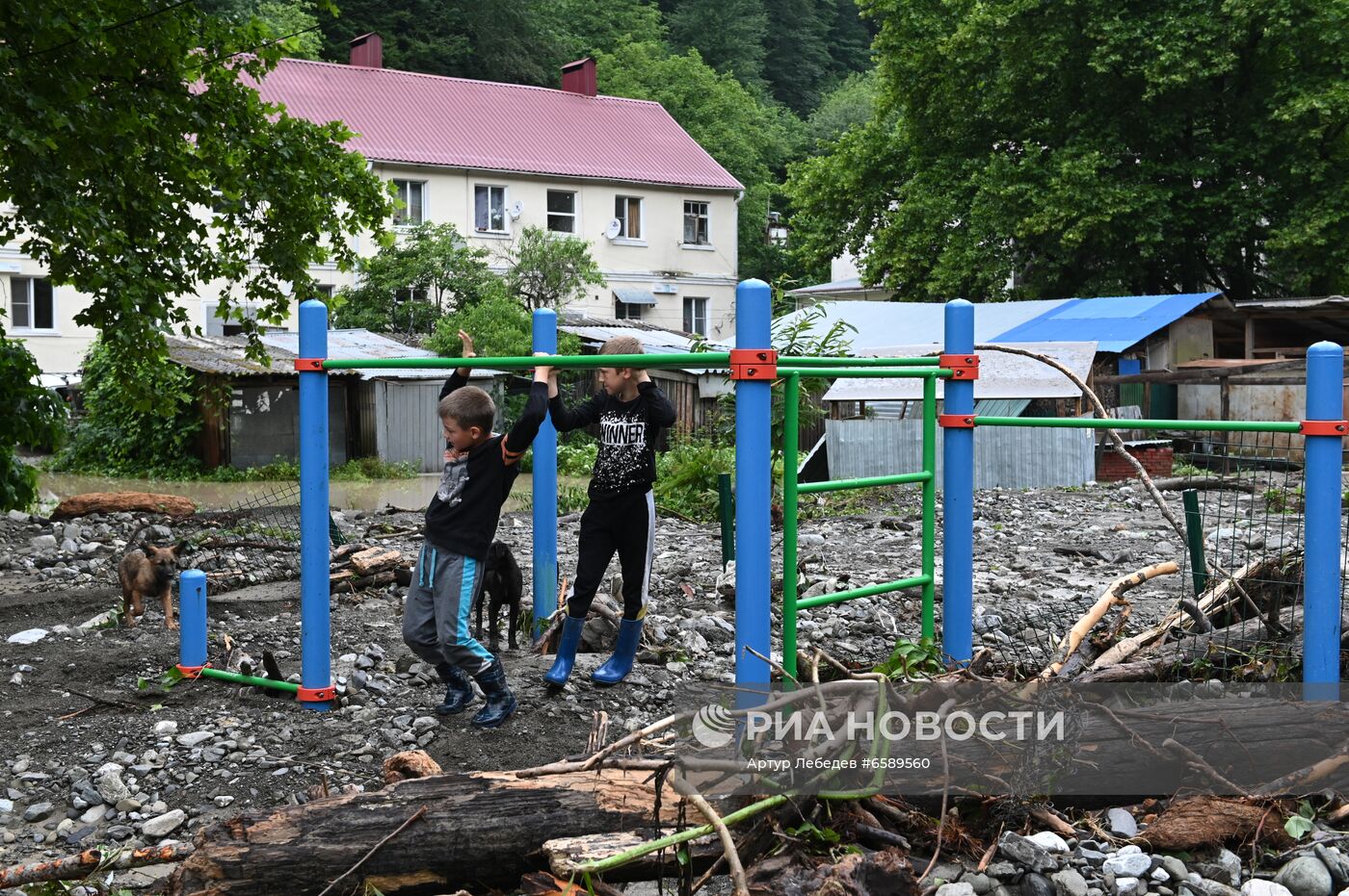 Затопления в Сочи