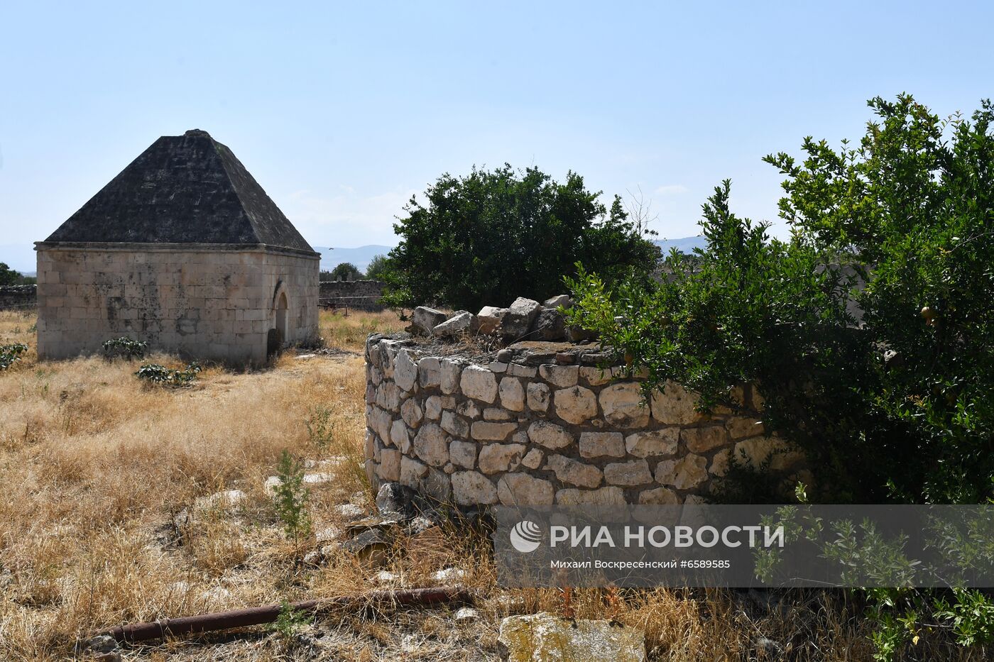 Город Агдам в Азербайджане