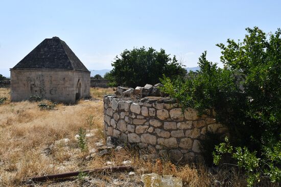 Город Агдам в Азербайджане