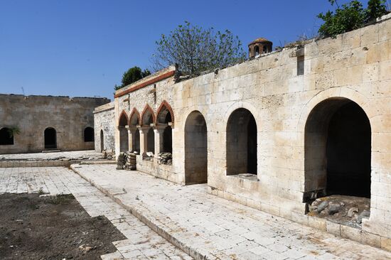 Город Агдам в Азербайджане