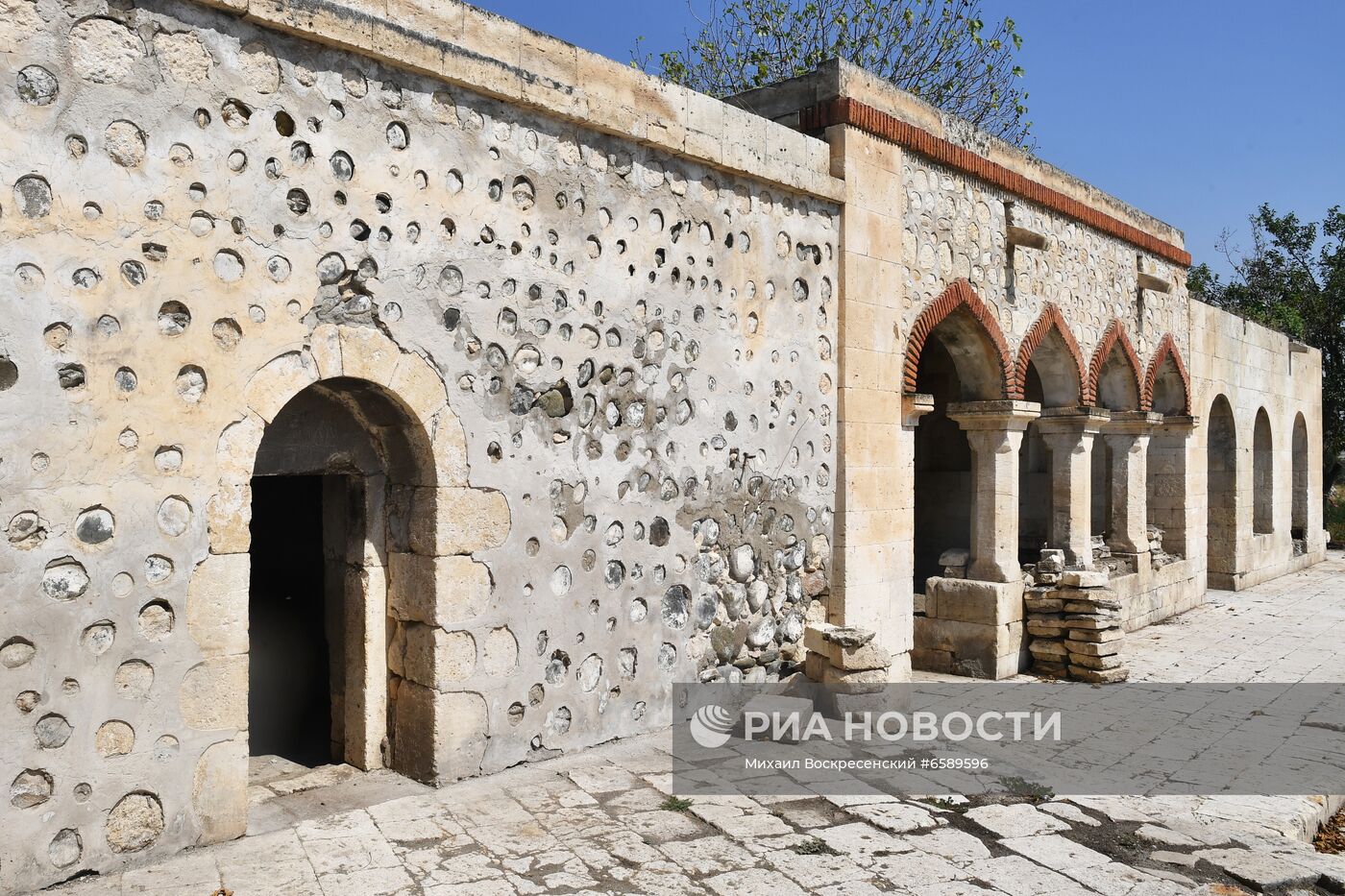 Город Агдам в Азербайджане