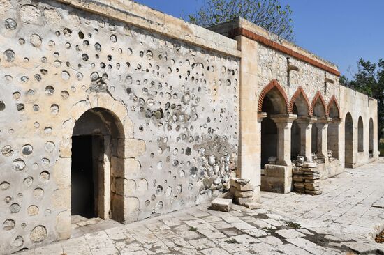 Город Агдам в Азербайджане