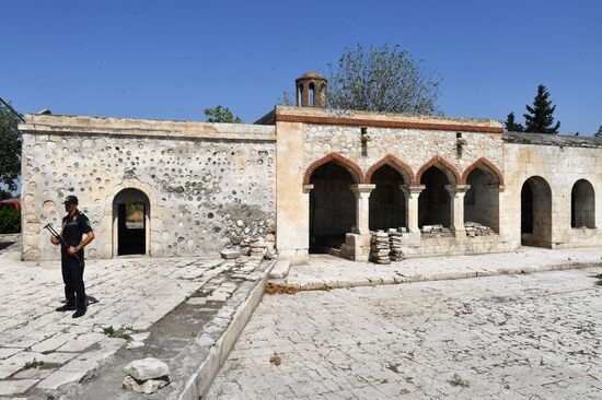 Город Агдам в Азербайджане