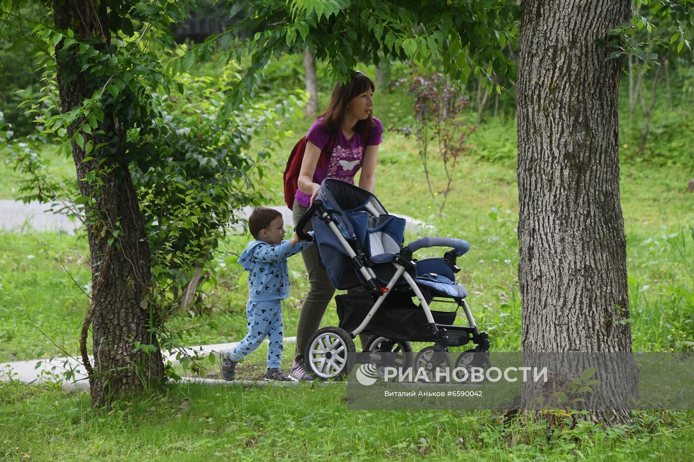 Открытие Нагорного парка во Владивостоке