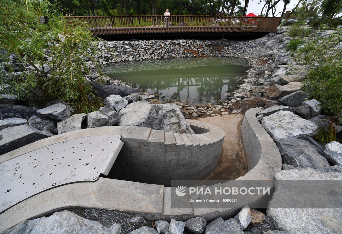 Открытие Нагорного парка во Владивостоке