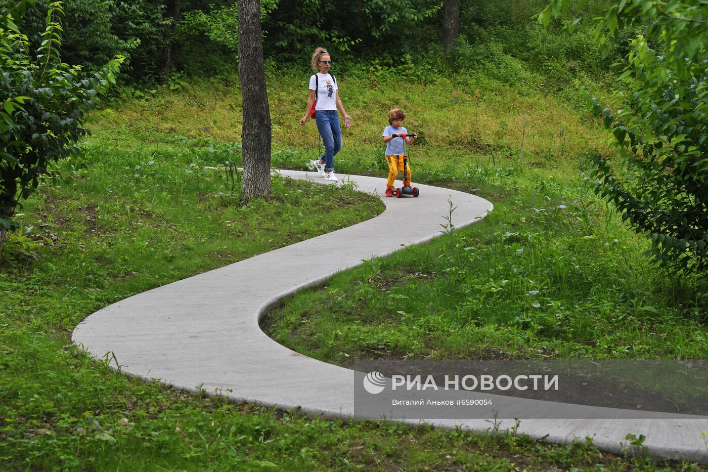 Открытие Нагорного парка во Владивостоке