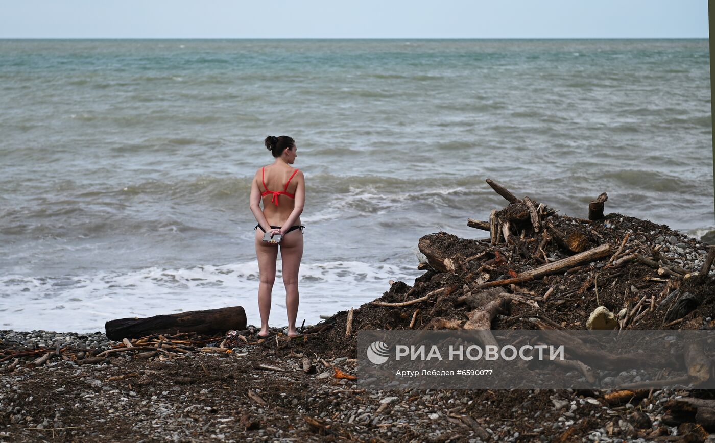 Последствия подтопления в Сочи