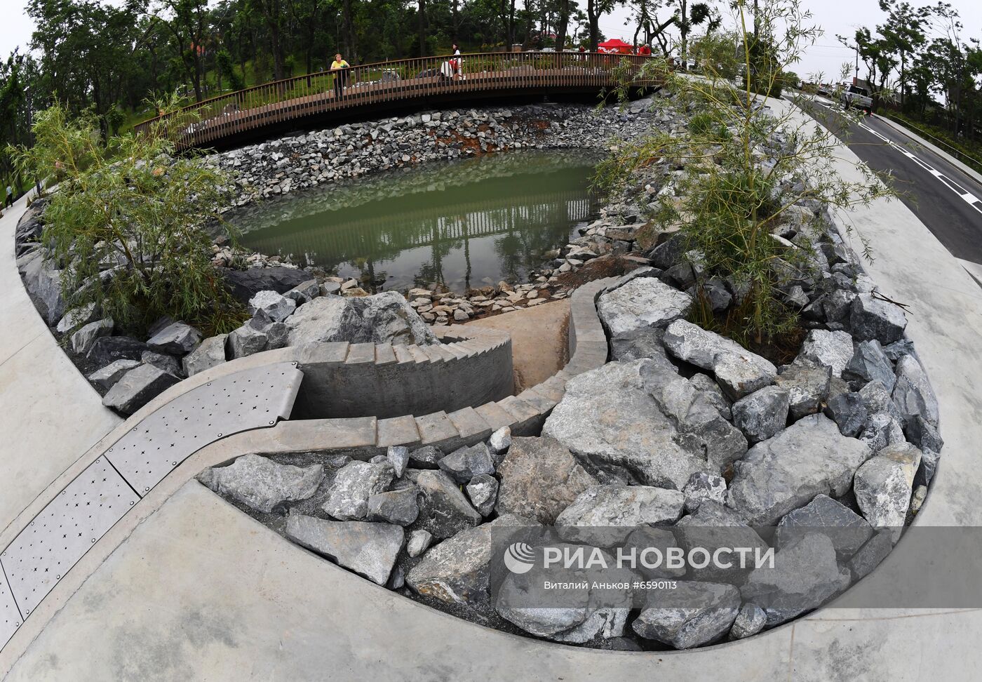 Открытие Нагорного парка во Владивостоке