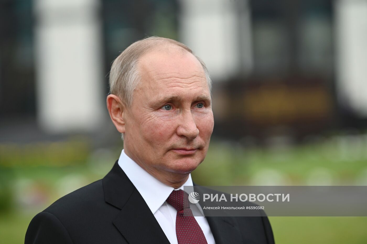 Рабочая поездка президента РФ В. Путина в Сибирский федеральный округ