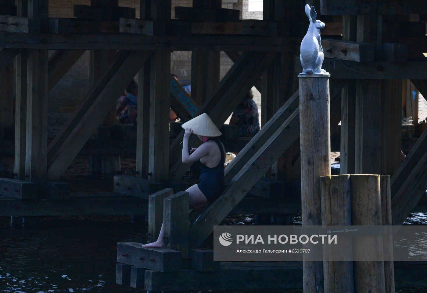 Жаркая погода в Санкт-Петербурге