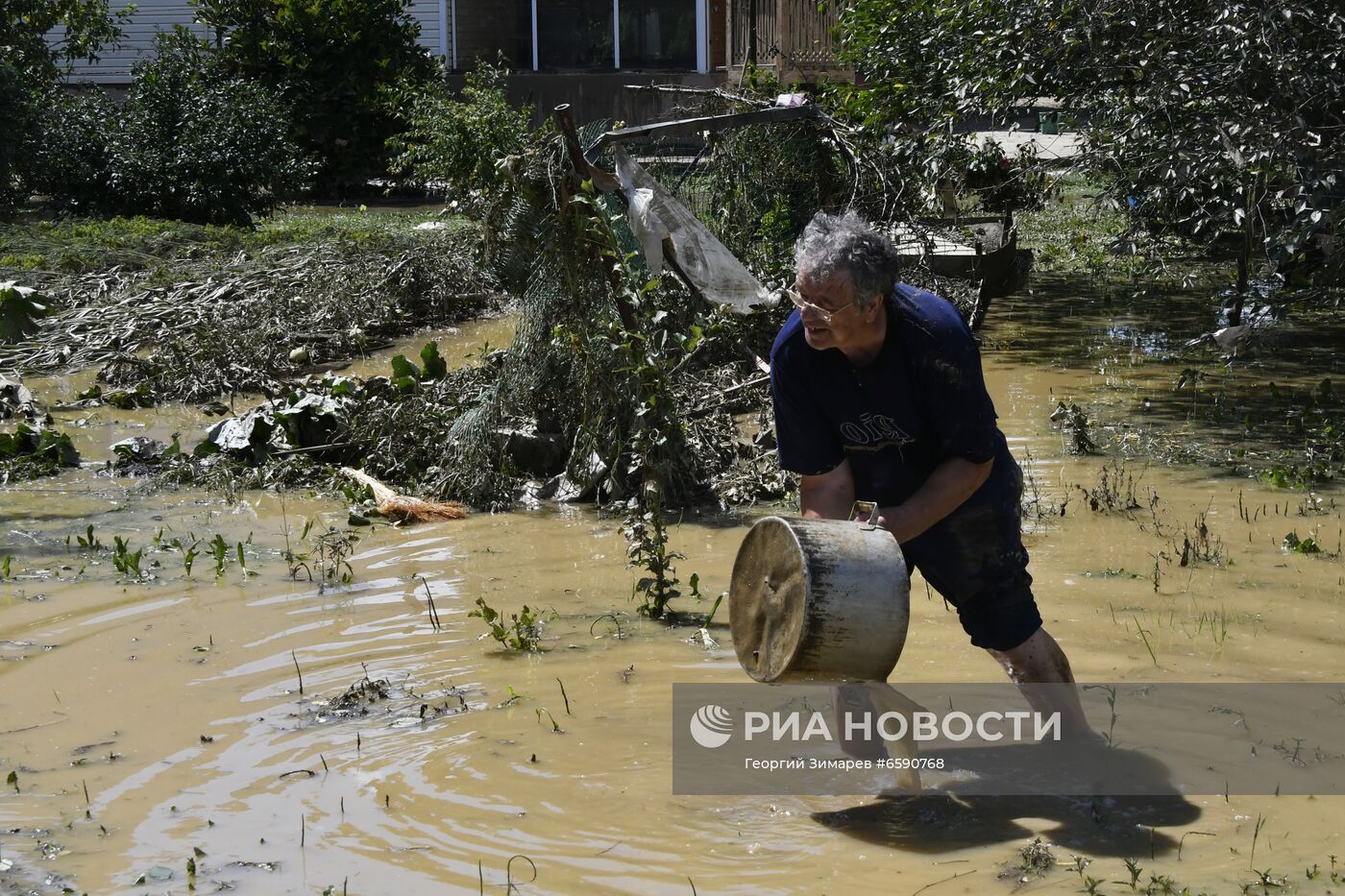 Режим ЧС введён в шести районах Краснодарского края из-за подтоплений