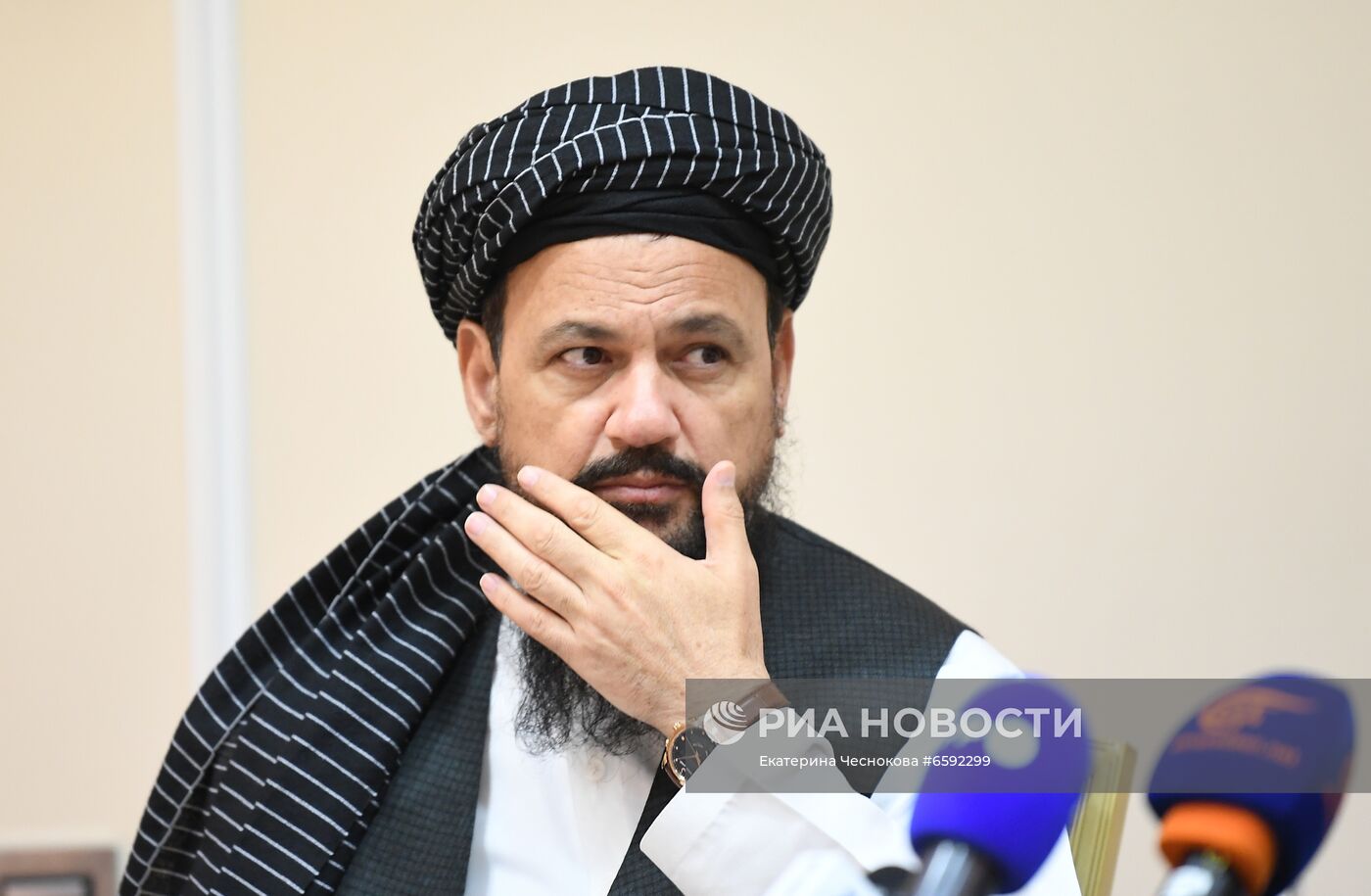 П/к делегации политического офиса движения "Талибан" (запрещено в РФ) в Москве