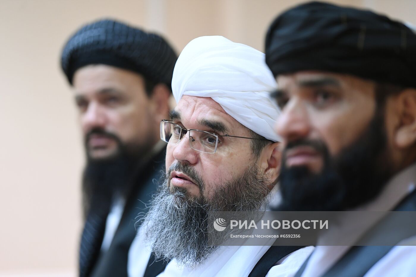 П/к делегации политического офиса движения "Талибан" (запрещено в РФ) в Москве