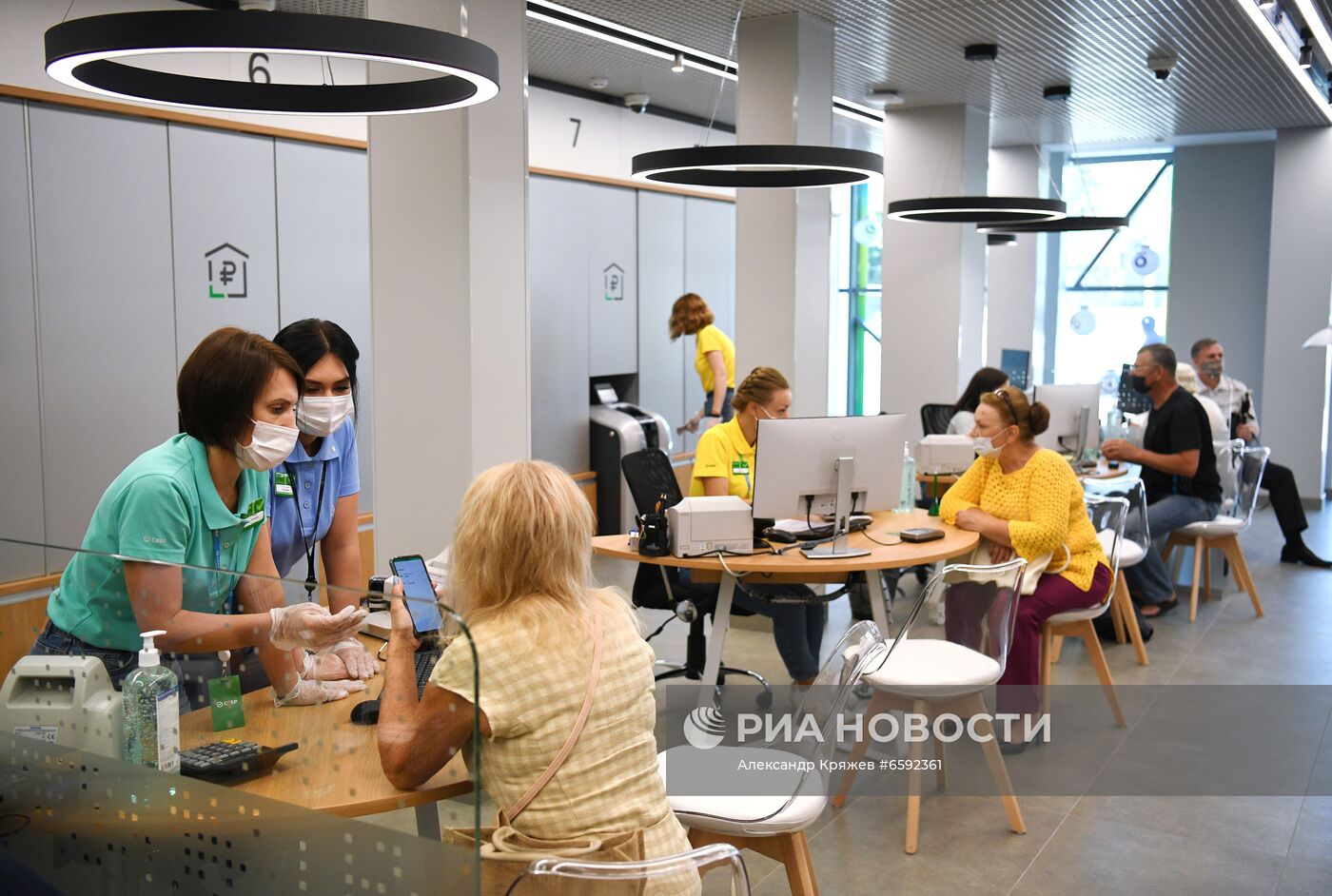 Офис Сбера нового формата в Новосибирске
