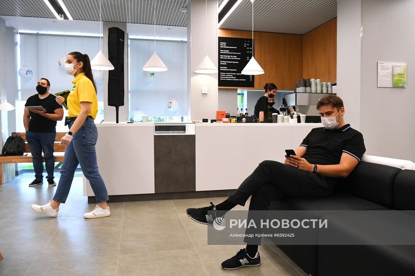 Офис Сбера нового формата в Новосибирске