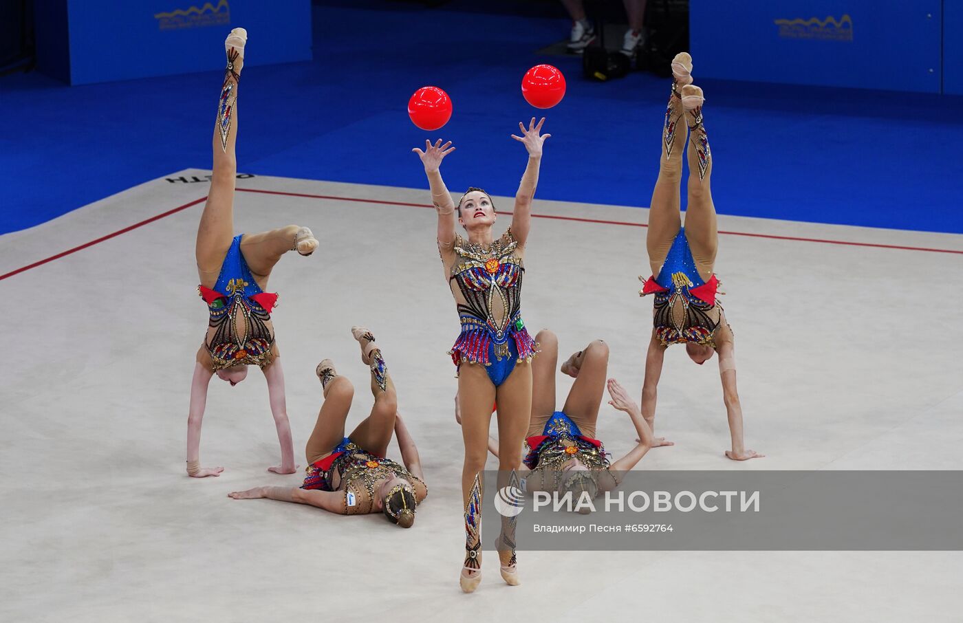 Художественная гимнастика. Этап Кубка мирового вызова. Первый день