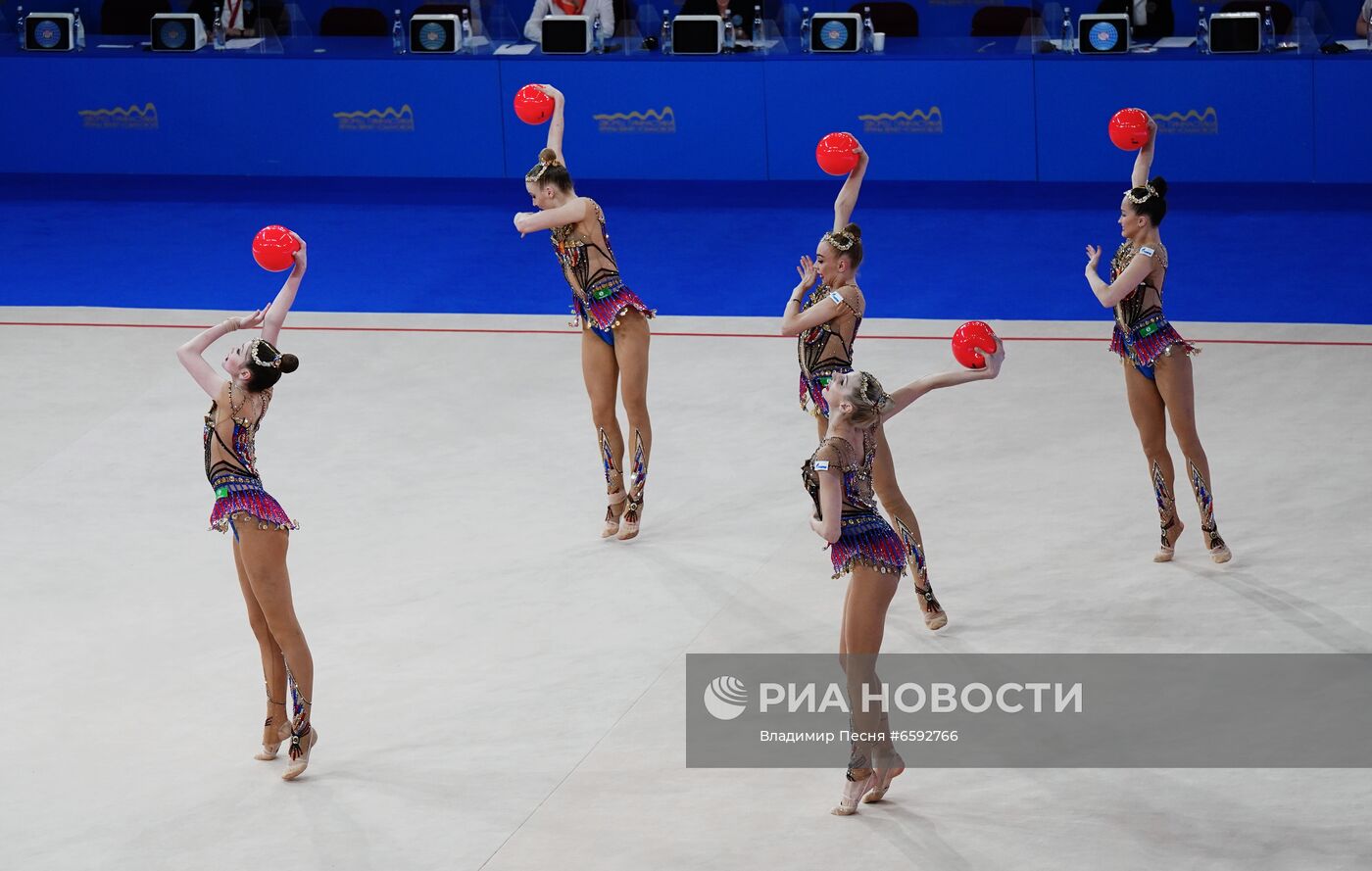 Художественная гимнастика. Этап Кубка мирового вызова. Первый день