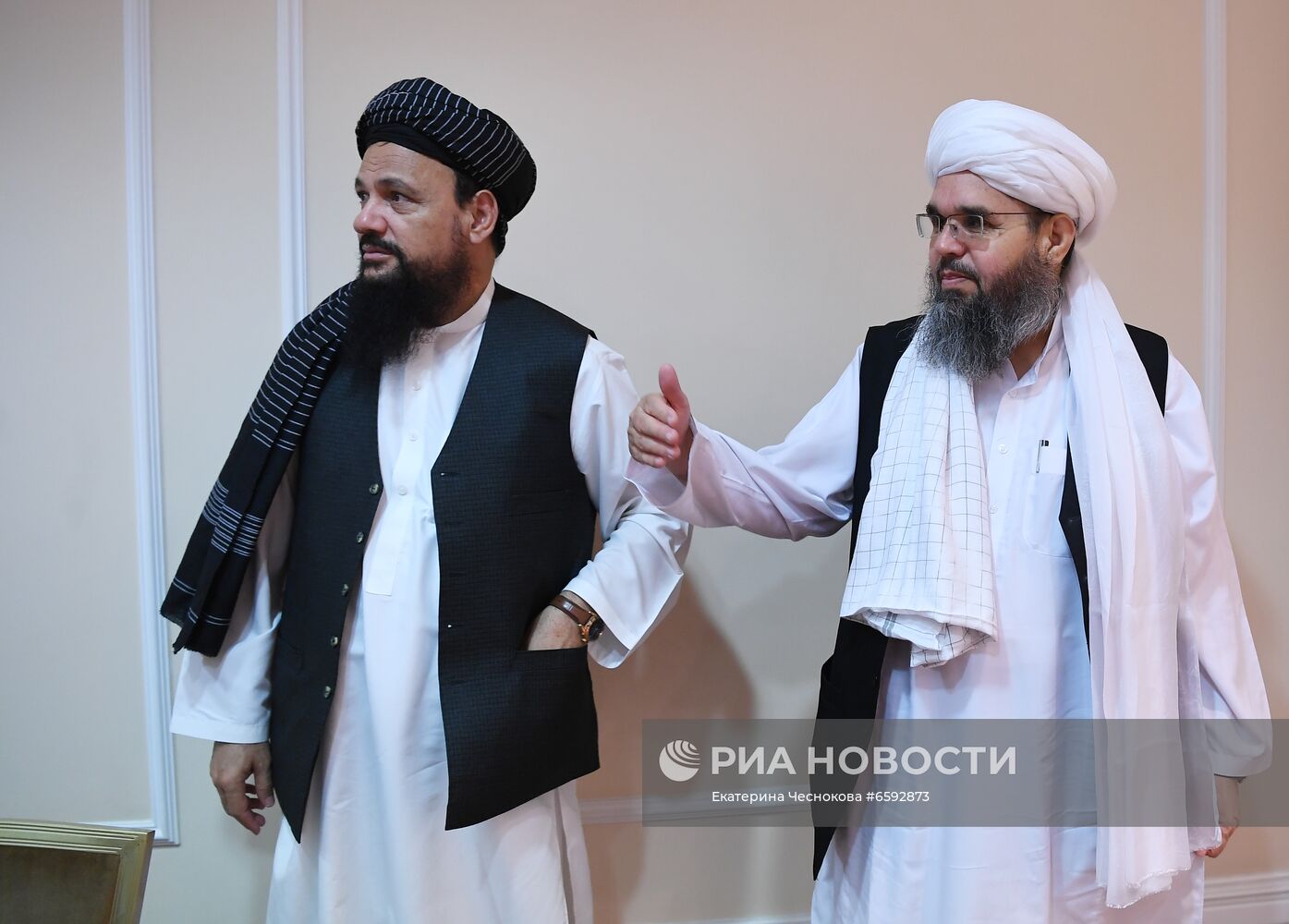 П/к делегации политического офиса движения "Талибан" (запрещено в РФ) в Москве