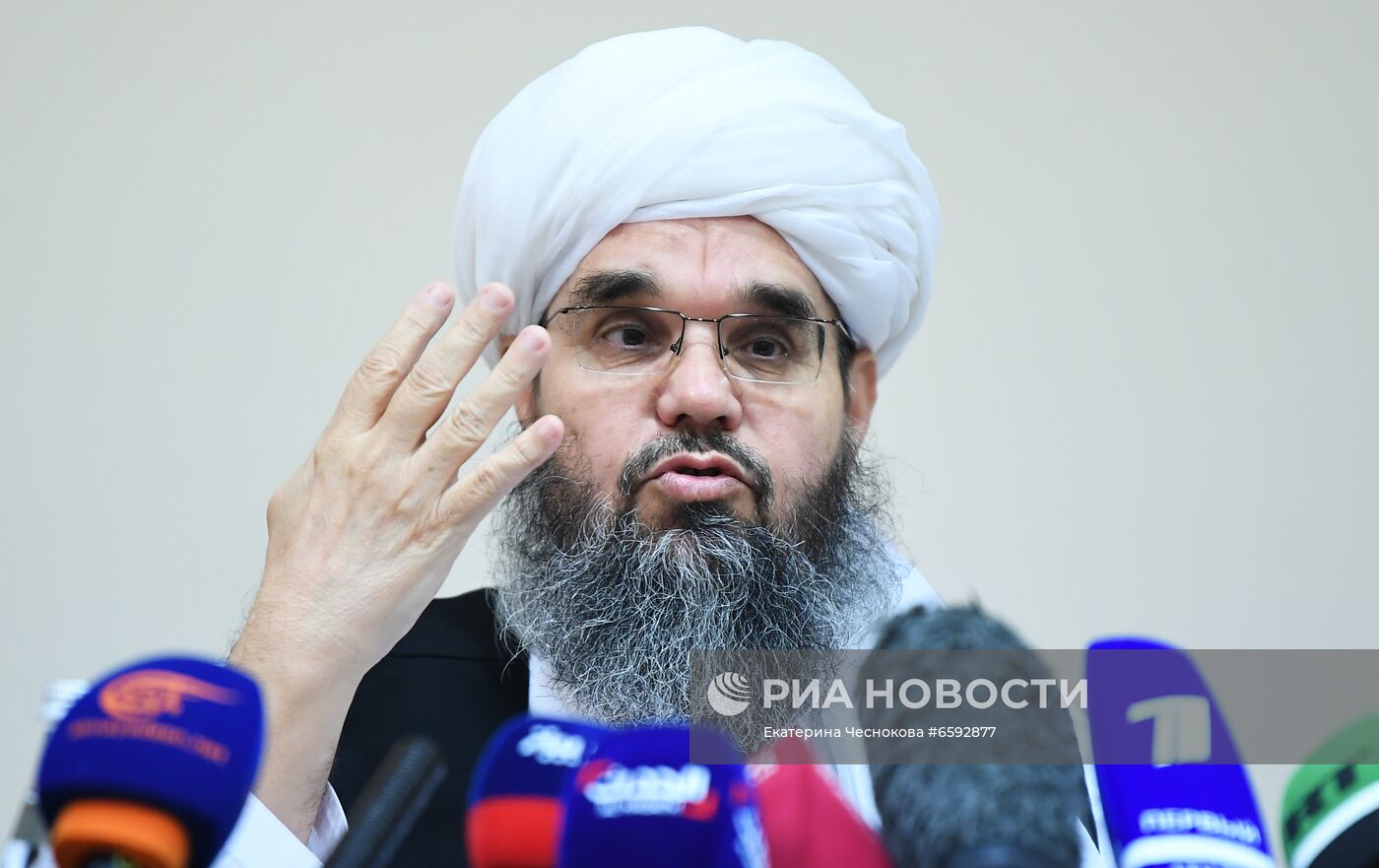 П/к делегации политического офиса движения "Талибан" (запрещено в РФ) в Москве