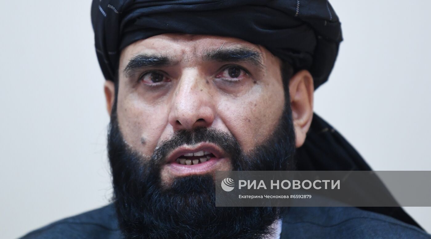 П/к делегации политического офиса движения "Талибан" (запрещено в РФ) в Москве