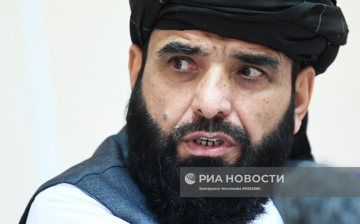 П/к делегации политического офиса движения "Талибан" (запрещено в РФ) в Москве