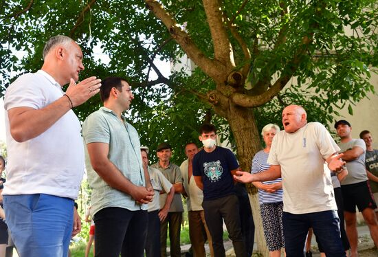 Предвыборная поездка лидера ПСРМ И. Додона по стране