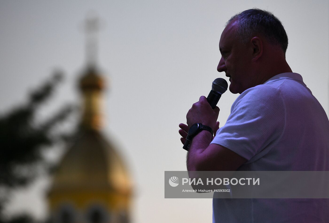 Предвыборная поездка лидера ПСРМ И. Додона по стране