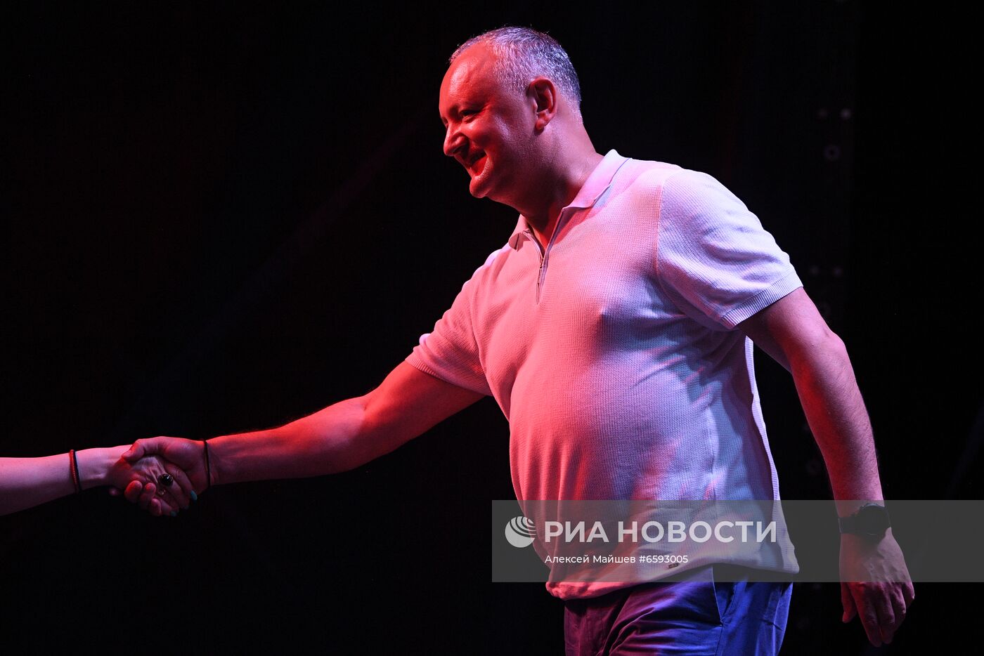 Предвыборная поездка лидера ПСРМ И. Додона по стране