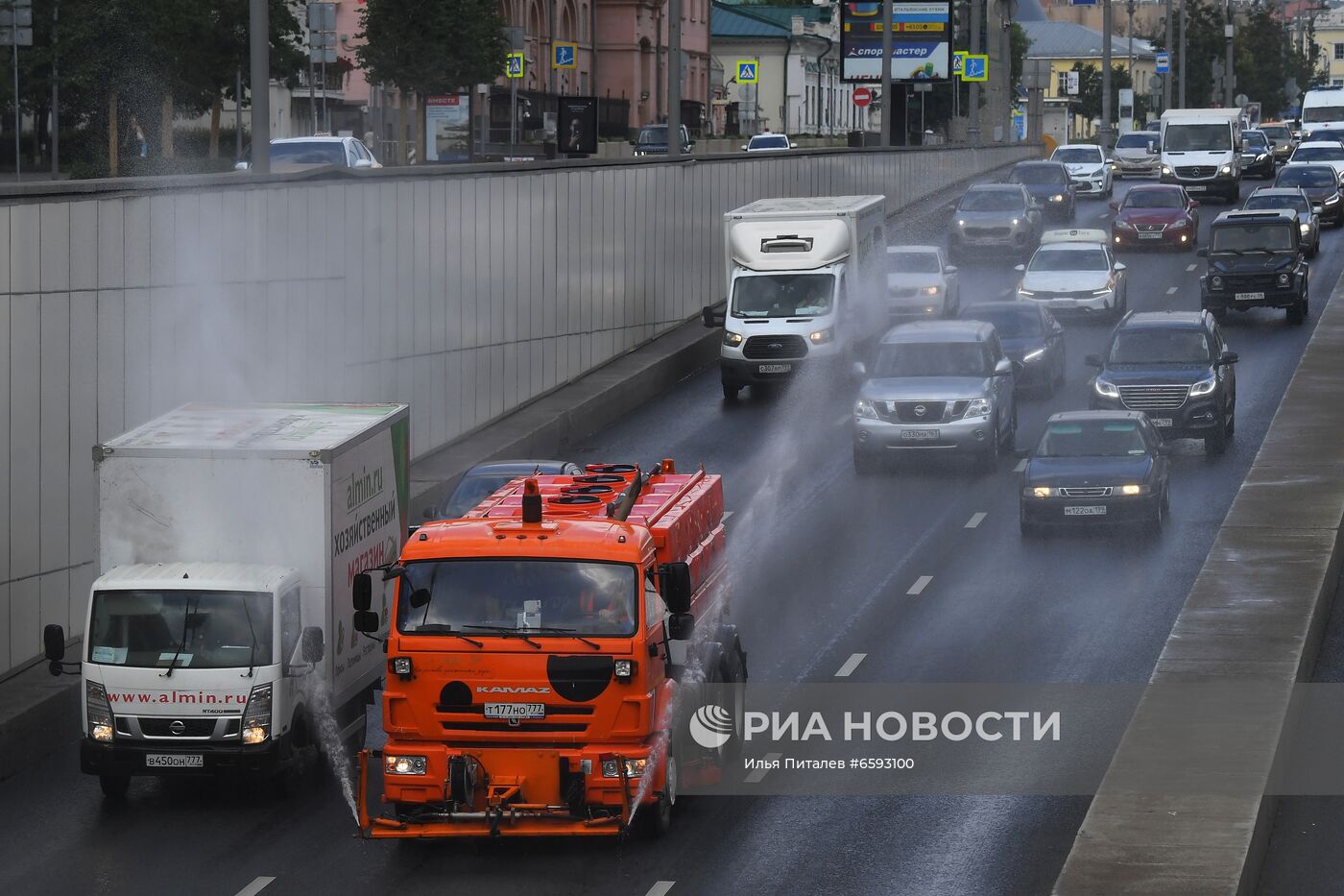 Аэрация проезжей части в Москве