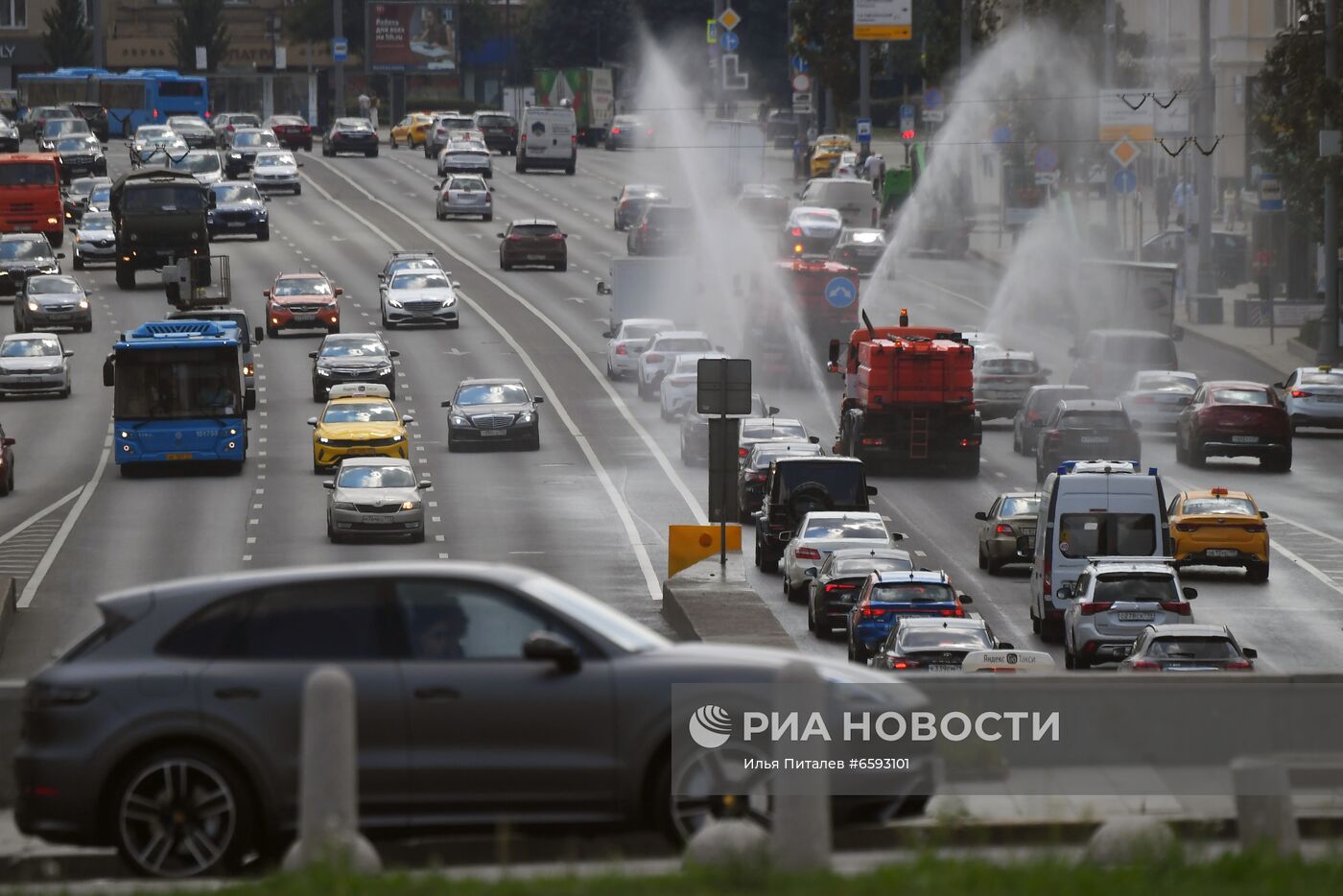 Аэрация проезжей части в Москве