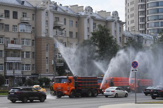 Аэрация проезжей части в Москве