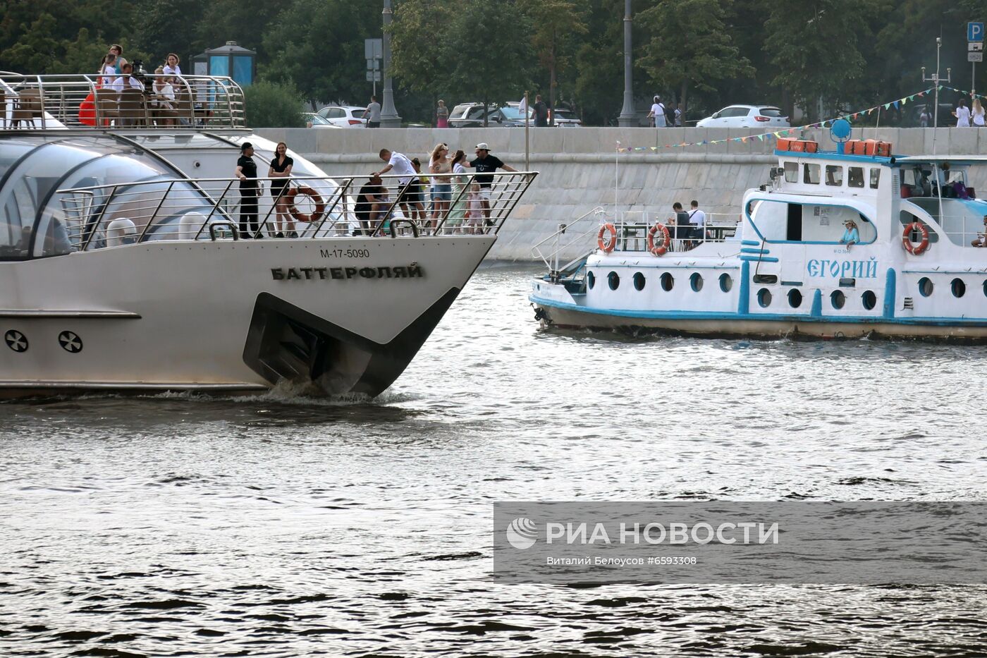 Отдых горожан в Москве