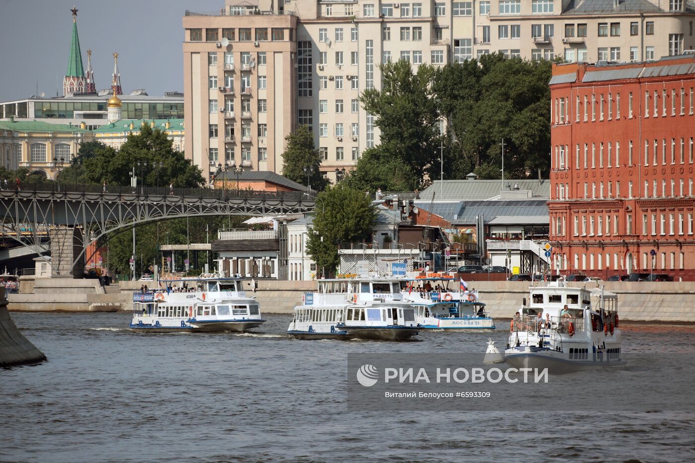 Отдых горожан в Москве