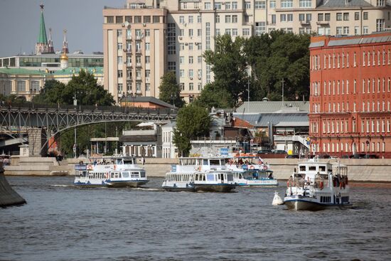 Отдых горожан в Москве