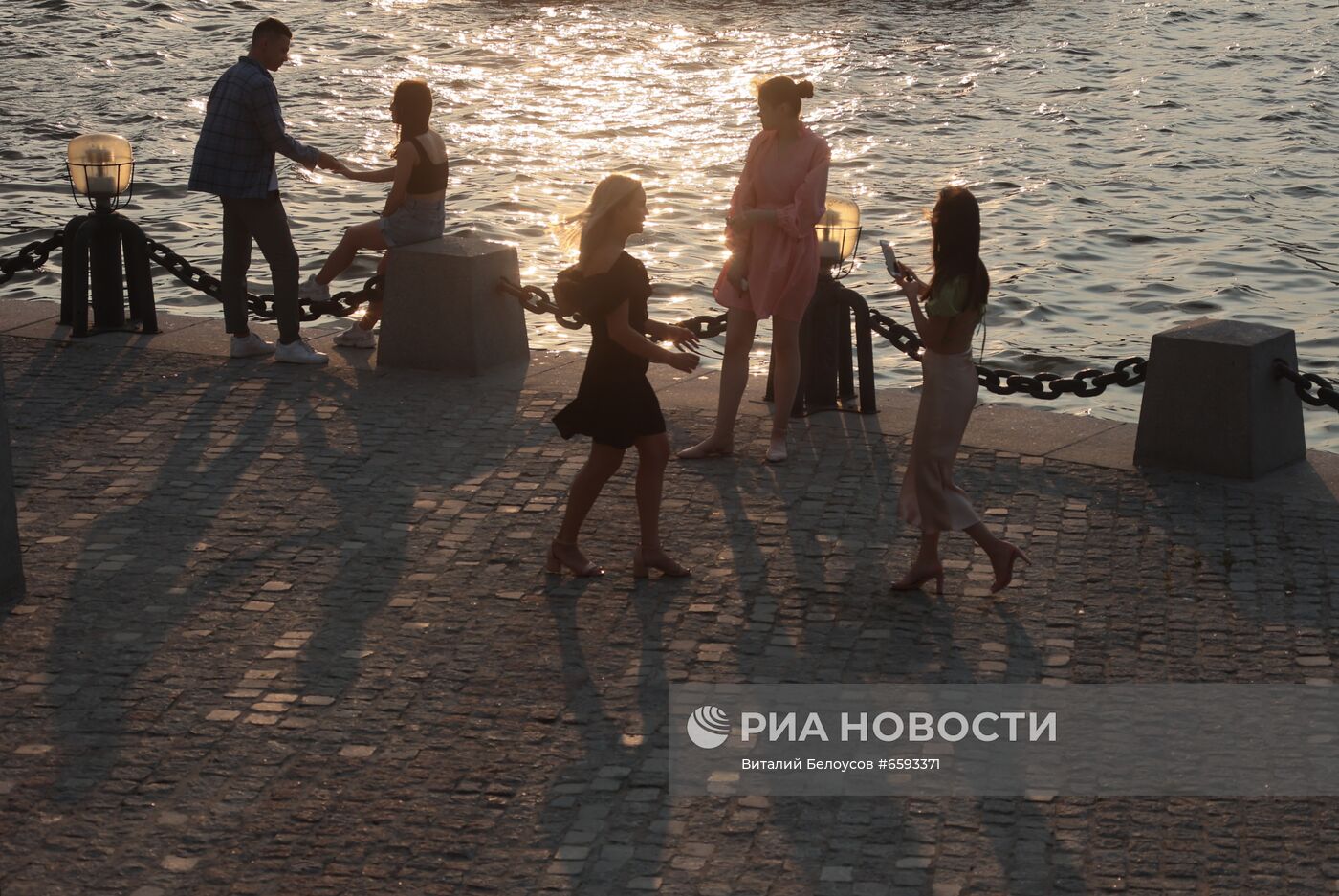 Отдых горожан в Москве