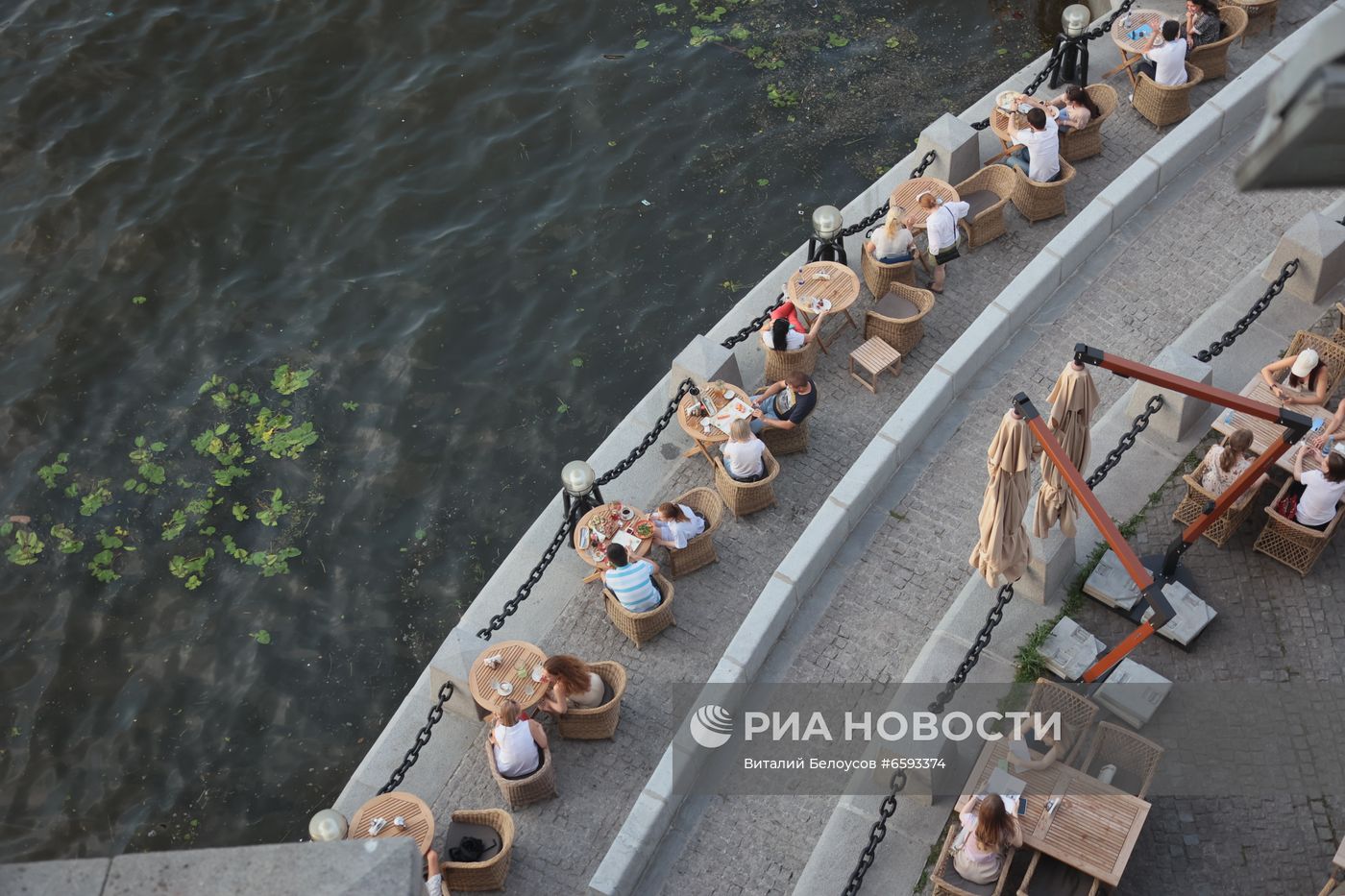 Отдых горожан в Москве